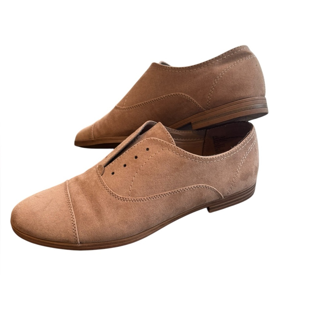 Dolce Vita Oxford Womens Size 9.5 Brown Round Toe Casual Comfort Leather Slip On